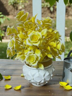 Artificial mini FIower Artificial pots