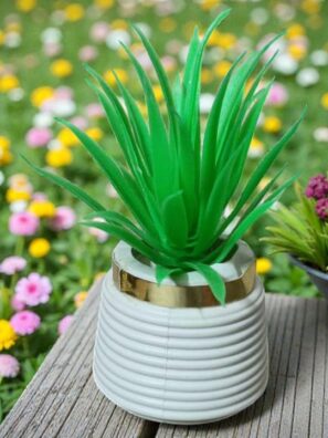 Artificial Mini Plants Artificial Pots