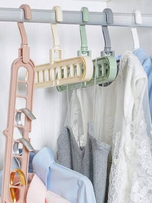 9 Holes Multifunction Clothes Hanger