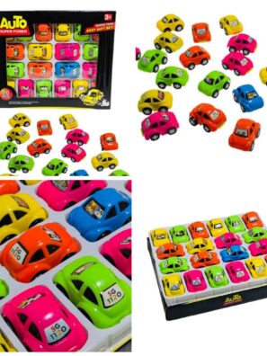 20-Pack Die-Cast Mini Cars for Kids