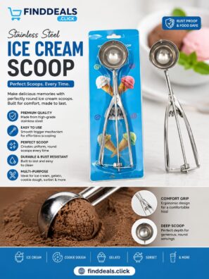 Stainless Steel Ice Cream Scoop