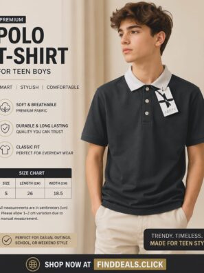 Boy Polo Shirt (Size S)