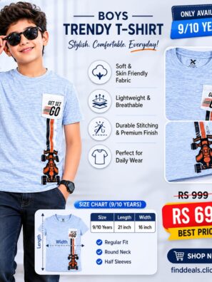 Boy Tee (Size 9-10 year)
