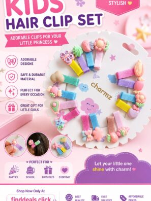 Kids Hair Clip Set