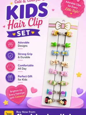 Kids Hair Clip Set