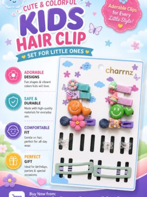 Kids Hair Clip Set